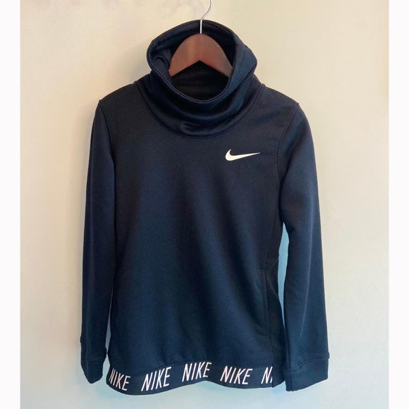 Nike Dry Core Studio Long Sleeve Black Pullover - Picture 5 of 11